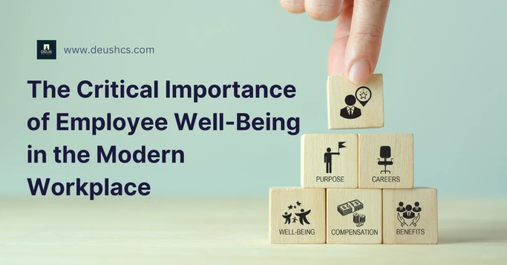 Employee well being at work