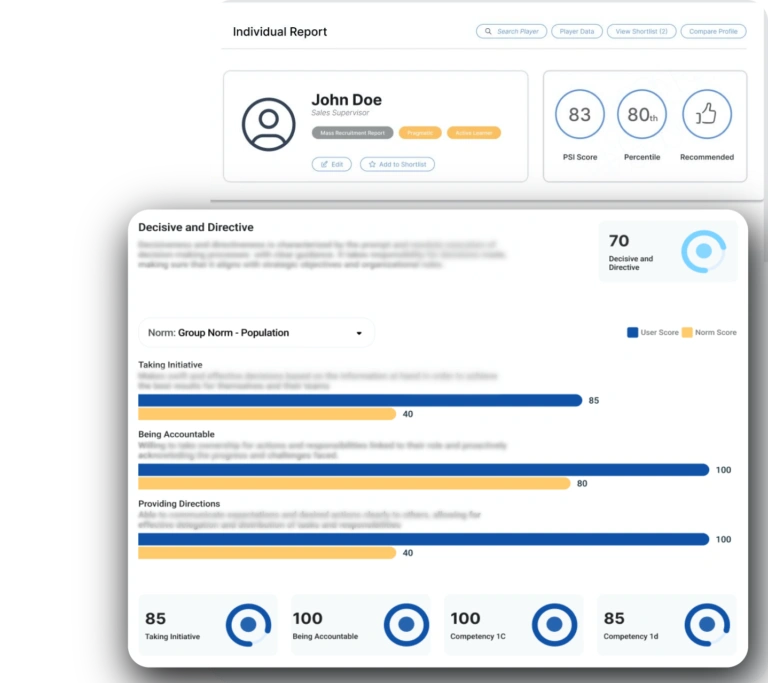 Gamified assessment for recruitment in Indonesia